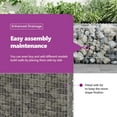 thumbnail image 4 of vidaXL Gabion Wall with Covers Galvanized Steel 236"x19.7"x59", 4 of 7