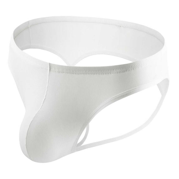 Mens Underwear Men Casual Fashion Solid Underwear Mesh Striped Low Waist Briefs