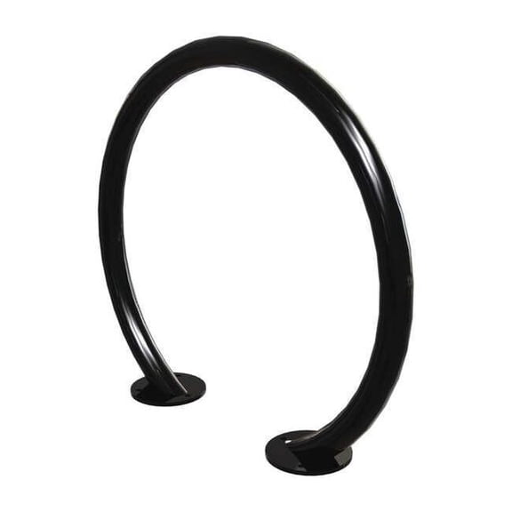 Madrax Bike Rack, Blk, (2)Bikes, 32-3/8in.H, 3in.W QS-ORN-2-SF-B