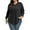 49-BLACK, variant on Fall Womens V Neck Plus Size Tops Casual Loose Fit Curved Hem Long Sleeve Shirts Lightweight Flowy Tunic Tops 4XL