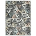 thumbnail image 2 of Home Dynamix New Weave Folger Geometric Area Rug, Charcoal/Multi, 7'10"x10'2", 2 of 6