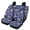 Skull Design, variant on Uourmeti Rainbow Flower Wave Car Seat Covers Interior Decor Front Rear Seat Covers Easy to Install Polyester Car Seat Covers Set Fit for most Cars Trucks