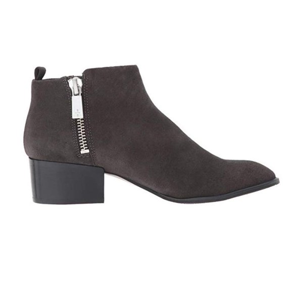 Kenneth Cole New York Side Zip Ankle Boots, Asphalt