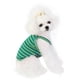 thumbnail image 1 of Chaleco De Algodón A Rayas Para Perros, Ropa Para Mascotas, Chaleco Suave Transpirable Para Mascotas, Disfraz, Camiseta Para Cachorros, Disfraces Vogacara PT002647-05, 1 of 6