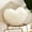 white, variant on 3D Heart Shaped Throw Pillows Heart Shaped Plush Toy Cute Soft Valentine Soft Velvet Heart Cushion Plush Large Pillows Anniversary Decor Clearance white