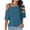 Fall Clothes Blue, variant on Womens Off Shoulder Tops, Short Sleeve Shirts for Women Casual Loose Fit Solid Color Dressy Blouses