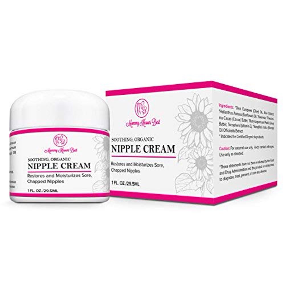 Mommy Knows Best Nipple Cream for Breastfeeding Moms 100 Natural