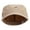Khaki, variant on Artistic Europe Sunshine Icon Embroidered Big Size Cotton Fitted Military Cap - Stone 8