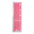thumbnail image 2 of Teclas pbt teclas coloridas Teclas de teclado 114 Tecla PBT OEM Altura Inyección de dos colores Transmisión de luz Teclado mecánico KeycapMini Pink ANGGREK Otros, 2 of 8