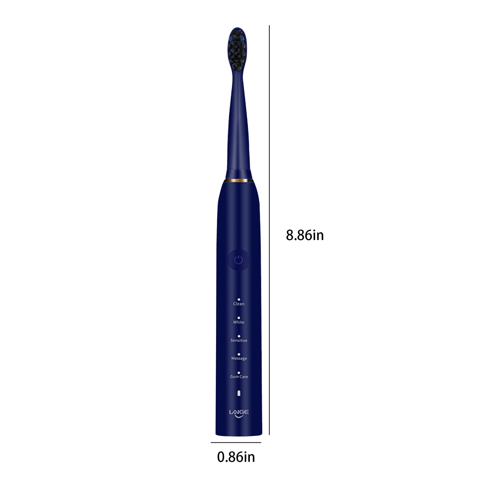 FFENYAN Electric Toothbrush With 2 Brush Heads 5 Modes Electric Toothbrush For Adults Travel Rechargeable Power Toothbrush With Timer