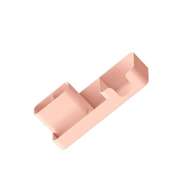 Yuarrent Soporte para bolígrafo de almacenamiento creativo, caja de papelería de escritorio, organizador de compartimentos, estuche de para Almacenamiento y organización del hogar Rosa Yuarrent HA079822-02