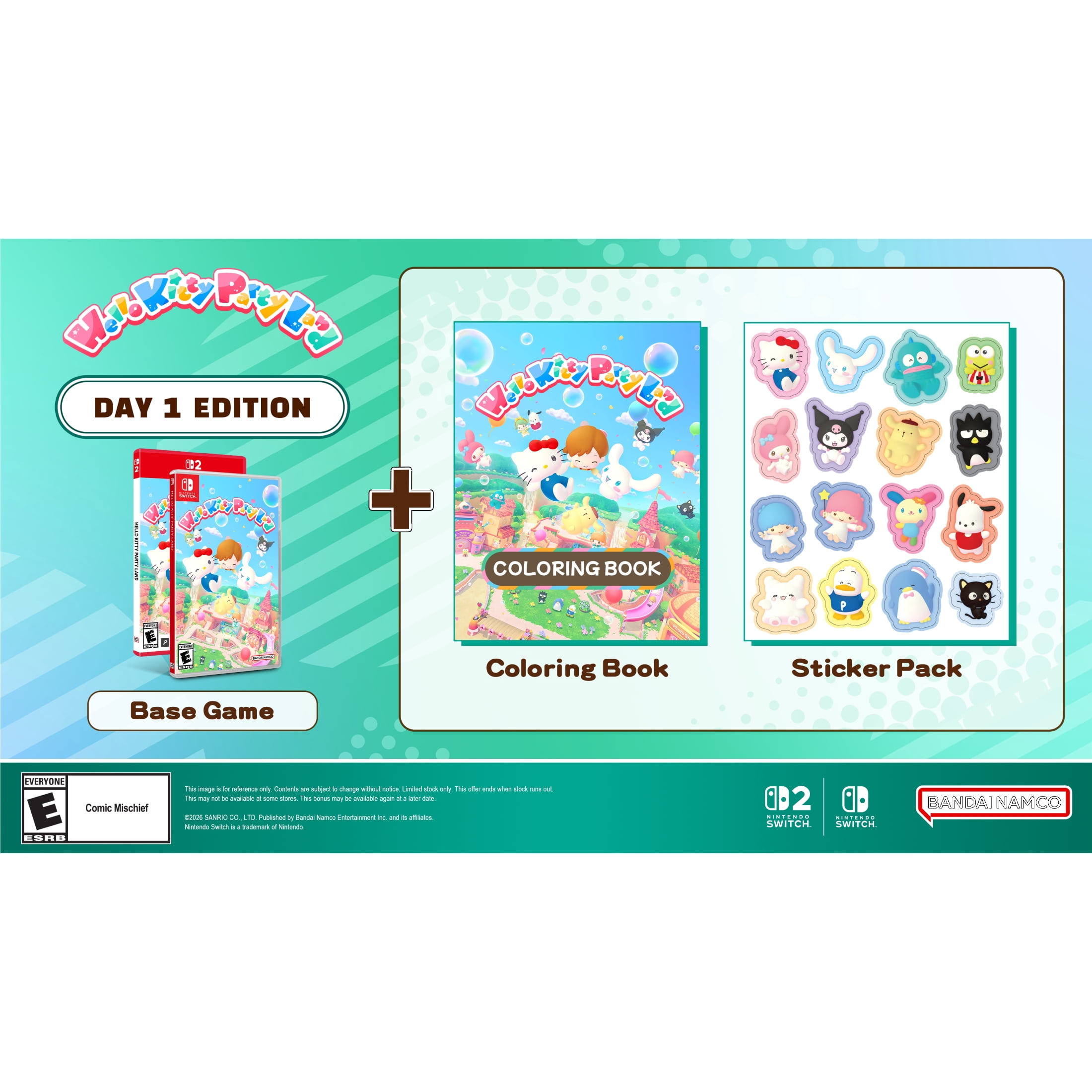 Hello Kitty Party Land Day One Edition - Nintendo Switch Game