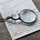 thumbnail image 2 of Magnifying Glass Necklace for Reading, Elderly Gift, Book Accessory, 2 of 5