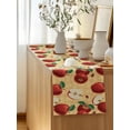 thumbnail image 5 of Table Runner 70 Inches Long for Kitchen Dining, Farmhouse Apples Dresser Scarf Farmhouse, Dining Table Decorations for Wedding/Parties, Country Tropical Fruits Watercolor 13 x 70 In, 5 of 8