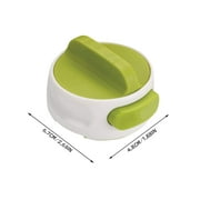 SENJIAQ Can Opener Open Your Cans With A Simply Push Of Button No Sharp Edge Food-Safe And Handheld Can Opener,Green