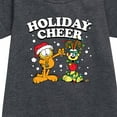 thumbnail image 2 of Garfield - Feliz Navi Dog - Toddler And Youth Girls Fleece Dress, 2 of 4