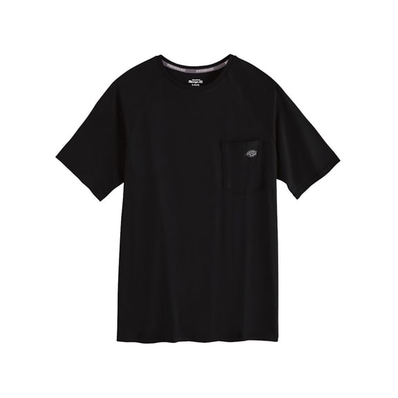 Dickies S600L Performance Cooling T-Shirt - Long Sizes - Black - 5XLT