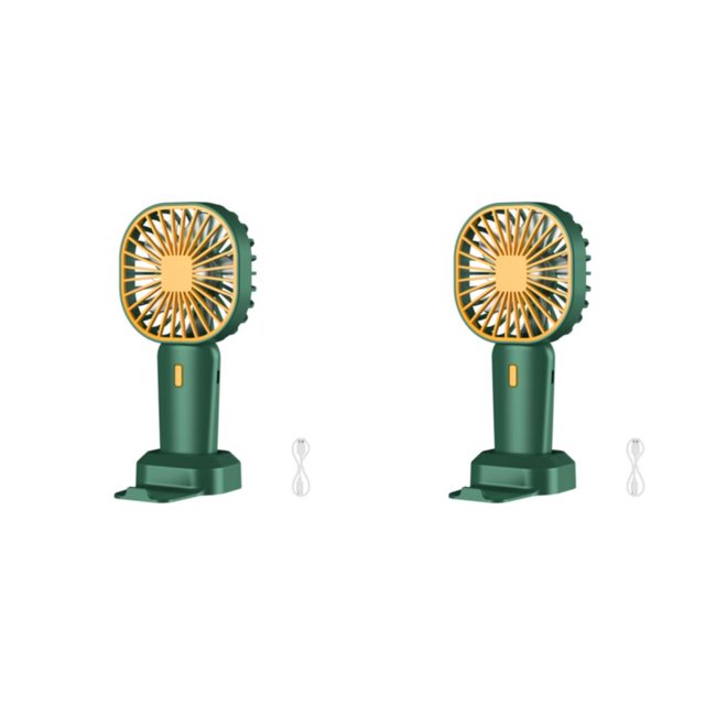 Monstrate Mini ventilador de mano Usb Refrigeración por aire larga Silencio Estudiante Negocio en casa Type1 NO1
