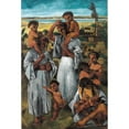 thumbnail image 2 of Georges Sabbagh 13x18 Black Ornate Wood Framed Double Matted Museum Art Print Titled - Arab Motherhood (1920 - 1921), 2 of 5