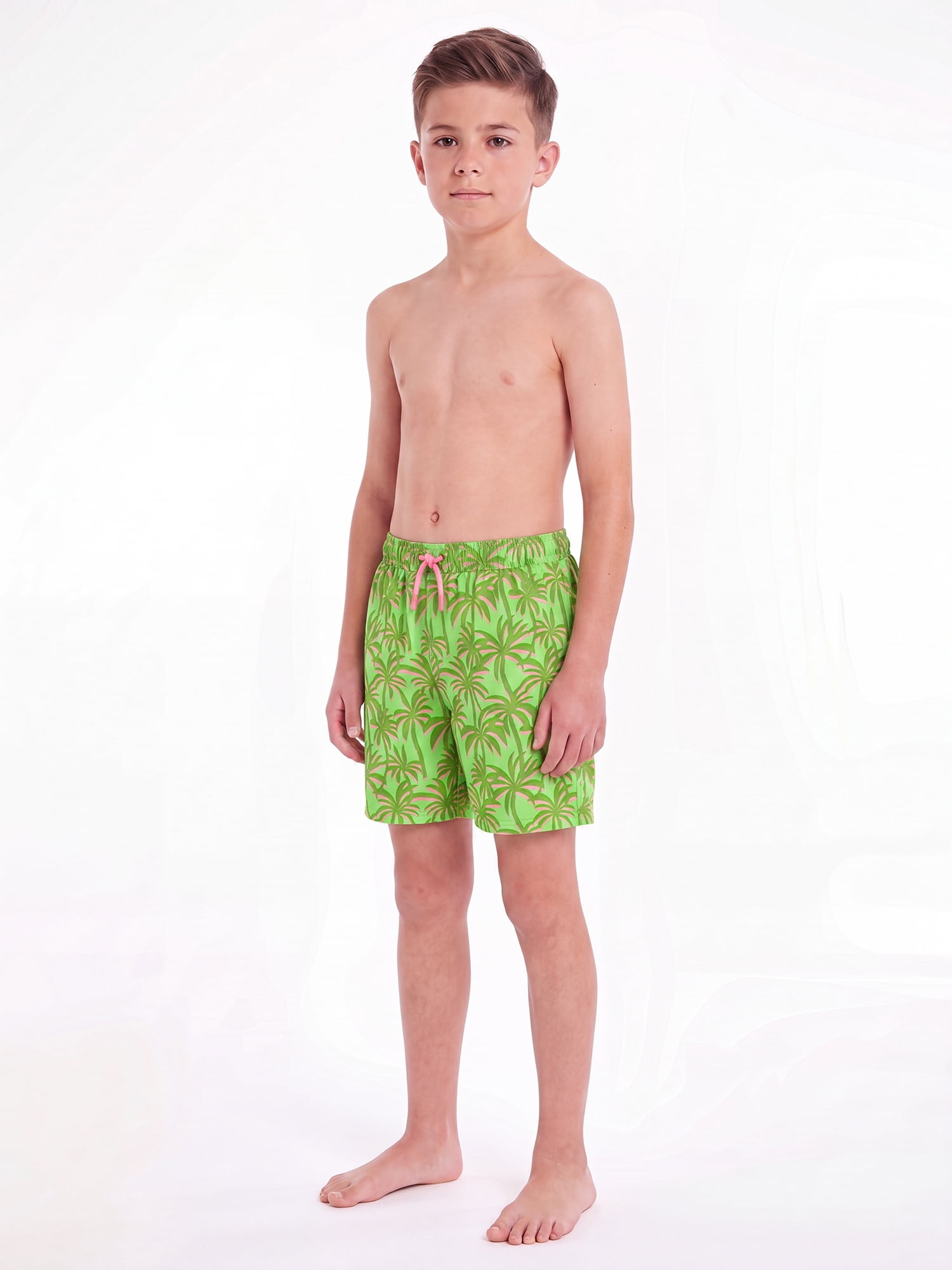 Ocean Gear Boys Print 5.5 inch Swim Trunks , Sizes 4-18