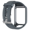 thumbnail image 4 of Maytalsory Silicone Wristband Strap For 2 3 Runner 2 3 Spark 3 GPS Watch grey 1Set, 4 of 6