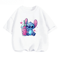 thumbnail image 3 of Camiseta de verano Kawaii Lilo Stitch para niños, ropa para niños y niñas, camisetas con gráficos de dibujos animados para niños, linda camiseta de manga corta de Anime, camiseta para bebé, 3 of 5