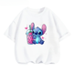 thumbnail image 3 of Camiseta de verano Kawaii Lilo Stitch para niños, ropa para niños y niñas, camisetas con gráficos de dibujos animados para niños, linda camiseta de manga corta de Anime, camiseta para bebé, 3 of 5