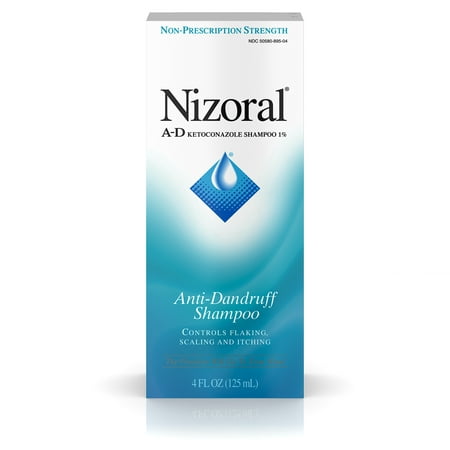 Nizoral A-D Anti-Dandruff Shampoo, 4 Oz (Best Ketoconazole Shampoo India)