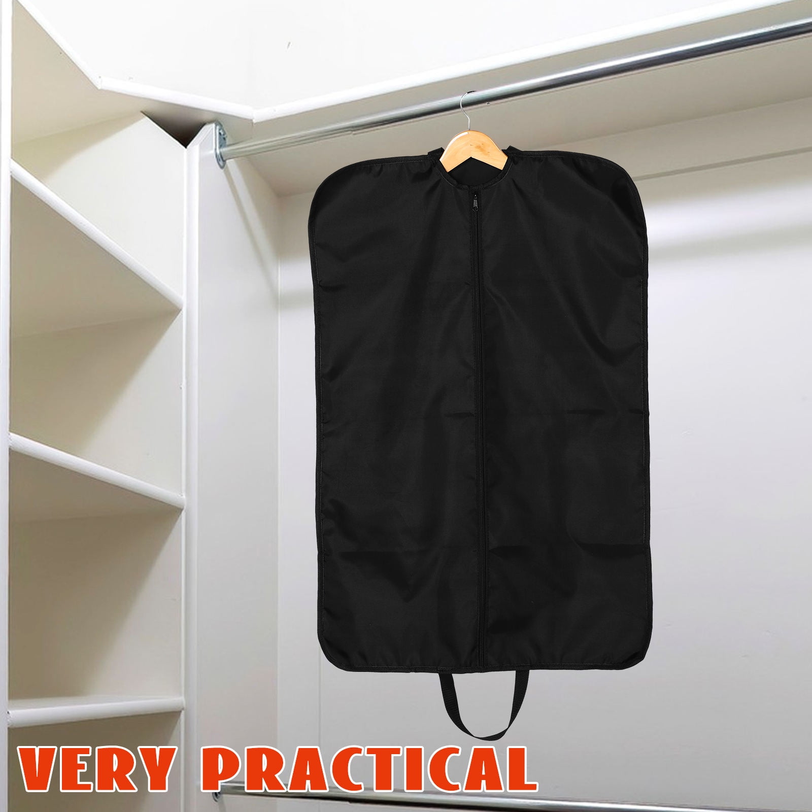 NUOLUX Portable Hockey Garment Bag 1 Piece Breathable Imitation Nylon Travel and Closet Storage Organizer