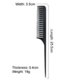 thumbnail image 2 of Cepillo antiestático Colcomx Peine para resaltar el cabello con dientes anchos, 2 of 8