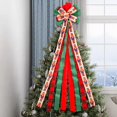 thumbnail image 2 of Adornos grandes para de Navidad, decoración para de Navidad, corona de Navidad rústica hecha a mano, lazo para granja de Acción de Gracias, 2 of 8