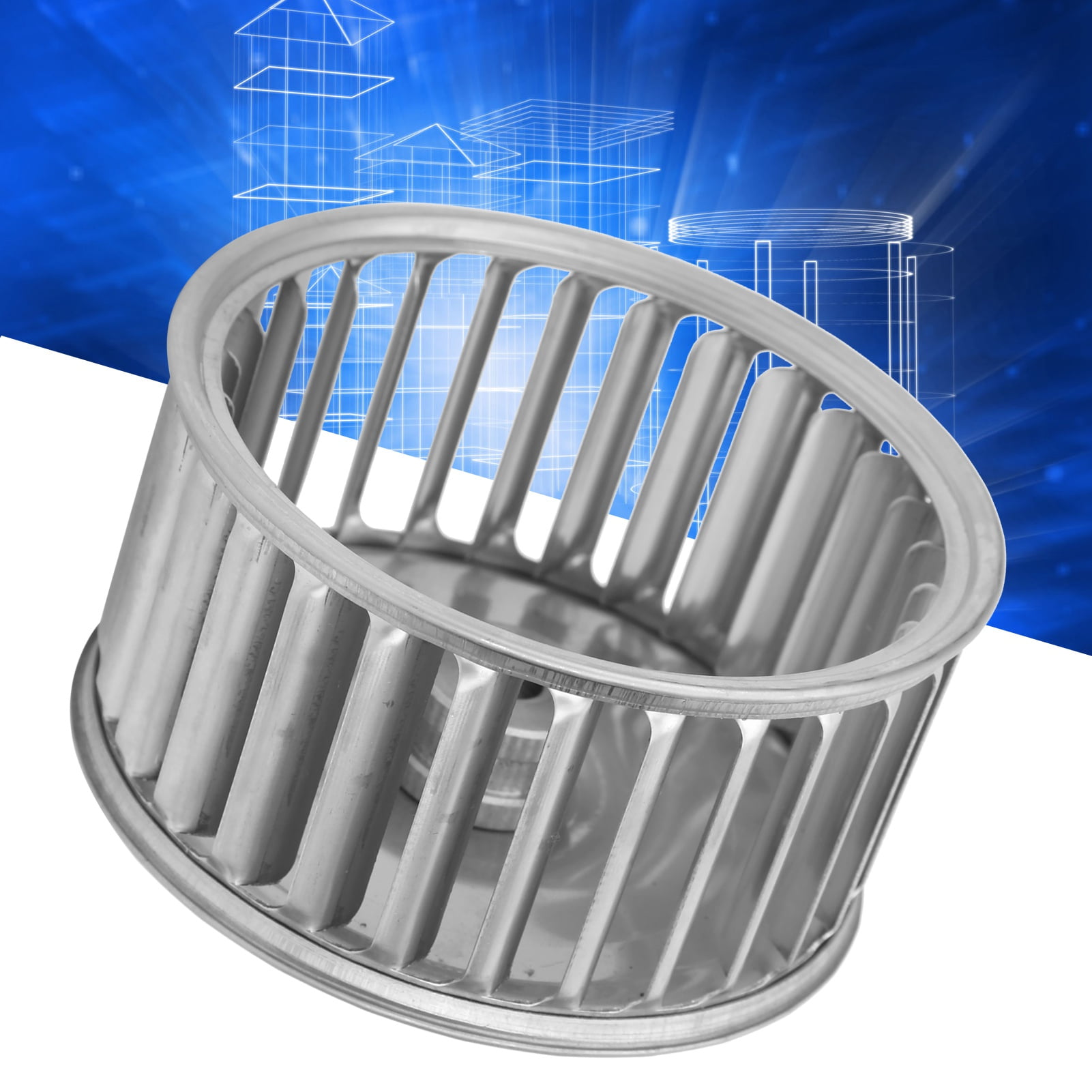 MultiWing Centrifugal Fan Wheel, A Direction Fan Blower Wheel 5in 128x65x11mm For MultiWing