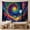 B, variant on XaaKee Tapestry Wall Hanging, Violet Cosmos Dreamlike Starry Sky Tapestry, High-Quality Polyester Large Tapestry For Bedroom Living Room 60x40Inch