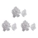 thumbnail image 1 of 90 Piezas Soportes Apoyados de Angulo de Esquina de Estante de Gabinete de 90 Grados de Plastico de Color Blanco, 1 of 5