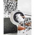 thumbnail image 3 of Shag Bath Rugs Gray Eucalyptus Leaves Watercolor Leaf Plush Soft Fluffy Doormat Floor Carpet,Non-Slip Living Room Bedroom Kitchen Entryway Door Mats Country Botanical, 3 of 6