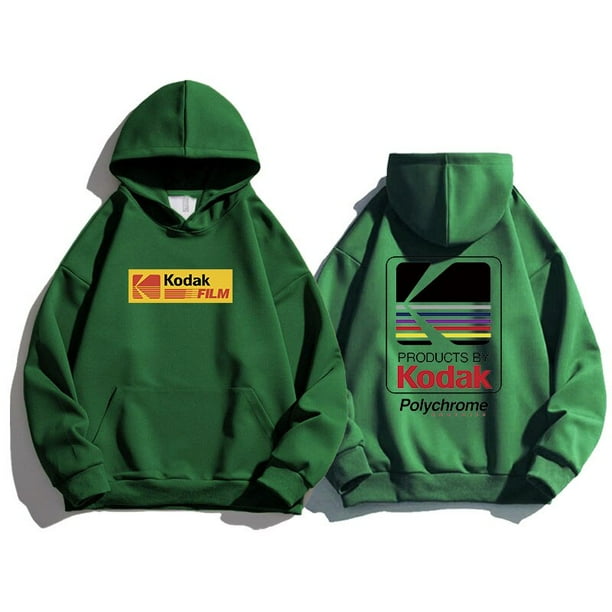 Sudaderas con capucha para hombre y mujer, ropa de calle con estampado de Kodak, Jersey Vintage, sudadera deportiva de Hip Hop, Tops con capucha Unisex de alta calidad, Otoño e Invierno xuanjing