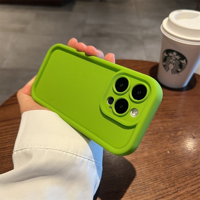 Soft Liquid Silicone Phone Case For iPhone 11 12 13 14 15 Pro Max Plus XS X XR Max Shockproof Bumper Back Cases Cover