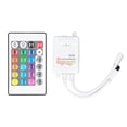 thumbnail image 3 of LED Light Remote Control,  Smart IR 24 Key RGB LED Strip Light Controller  For KTV For Tuya 3 Way, 3 of 8