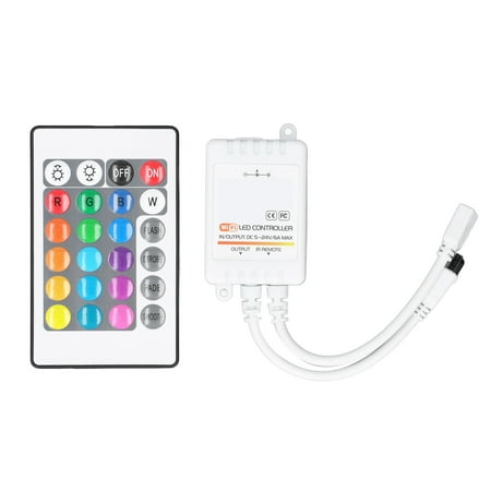 

LED Strip Light Controller WIFI DC5V-24V LED Light Remote Control For Tuya For Family 3 Way