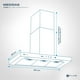 thumbnail image 2 of FLINE | Campana de cocina 80 cm | Tipo T DE PARED | Controles Touch y sensor |extractora | acero Inoxidable | 3 velocidades | Halle 80, 2 of 6