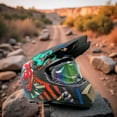thumbnail image 4 of Casco Protector Motocross SVIII/YP201  Incluye Guantes/Goggles/Balaclava 4 Piezas En 1, 4 of 7