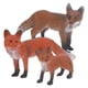thumbnail image 1 of BRIGHTFUFU 3 piezas simulación animal salvaje figura realista juguetes divertidos Modelo Kids Animal Model Toys - 5x3cm (Fox), 1 of 7