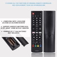 thumbnail image 4 of Control Remoto Control Remoto portátil con Material ABS Resistente al Desgaste y Duradero Distancia de hasta 8 m para LG TV Compatible con LG32LJ550B 32LJ550B-UA 32LJ550M 43UJ6350. Amonsee No, 4 of 5