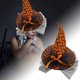 thumbnail image 1 of Sombrero de bruja de Halloween para mujer, accesorio para disfraz de fiesta para adultos, sombrero de bruja, decoración de Halloween, accesorio para cosplay de brujería, 1 of 8