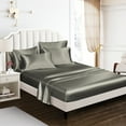 thumbnail image 6 of AiMay Classic 6-Pieces Gray Bedding Set, Queen, 6 of 8