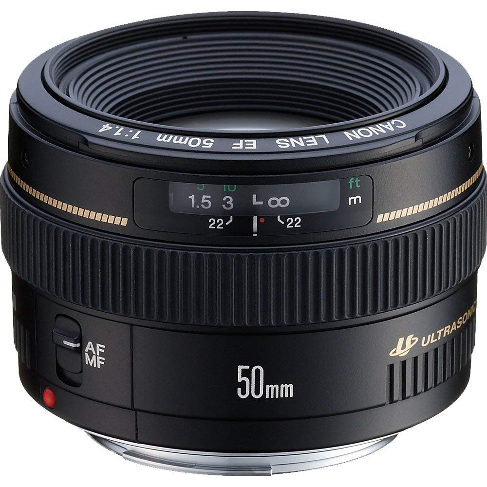Canon EF 50mm f/1.4 USM Standard and Medium Telephoto Lens for Canon SLR Cameras, Fixed - image 3 of 8