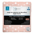 thumbnail image 1 of Juego De Sábanas Mainstays Individual Dots Blush, 1 of 4