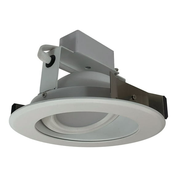 Nora Lighting Nlcbc-56930X Cobalt Adjustable 5" Led Adjustable Recessed Trim - White
