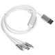 thumbnail image 2 of Cable de carga multi-USB, cable luminoso multi-LED 3 en 1 Cable de carga multi-USB Respuesta rápida, 2 of 9