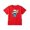 001-Red493, variant on Infant Boy's Bavarian Mask Printed Tee Retro Short Sleeve Top Oktoberfest Casual Blouse